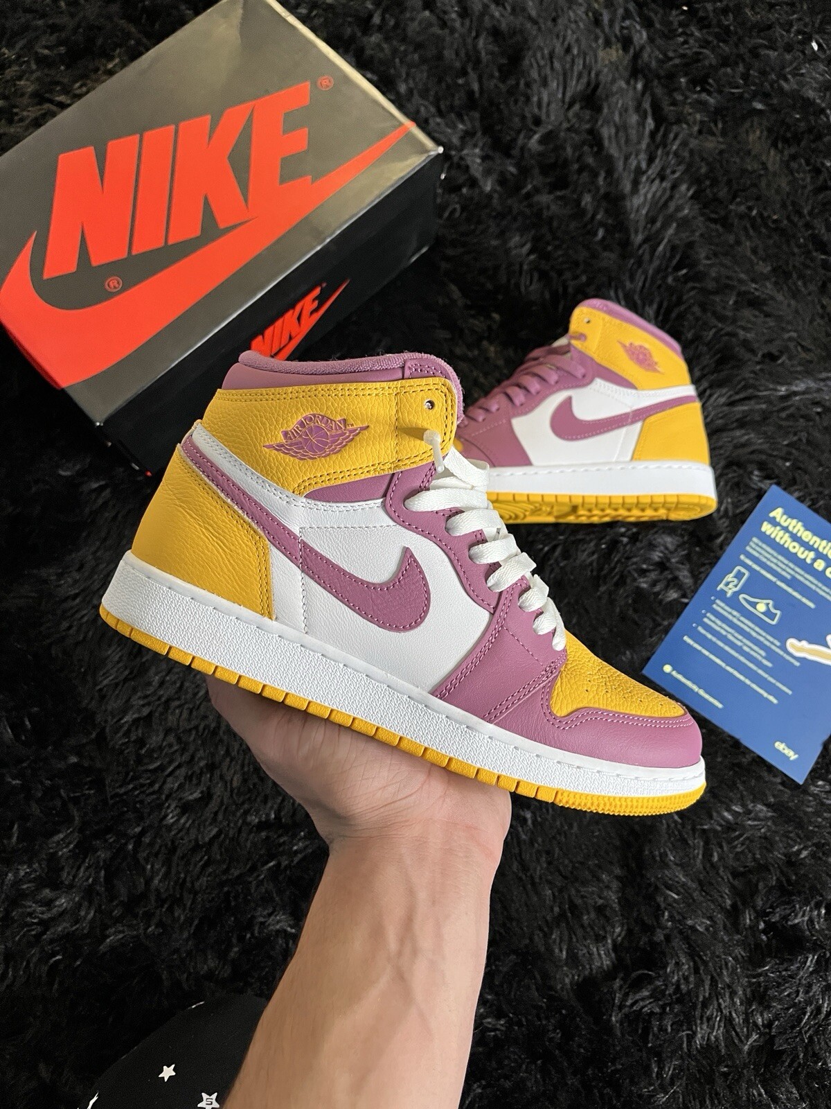 Air Jordan 1 Retro High Brotherhood Grade School Sneakers