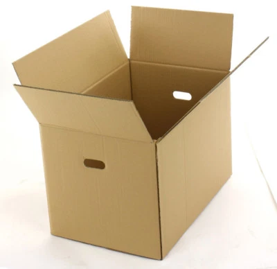 WEPACK Umzugskartons FALTKARTONS BOX 600x400x400 mm zweiwellig STABIL + Traglöcher NEU