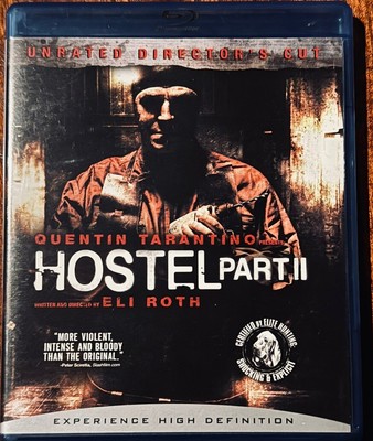 Hostel 2 Unrated Director's Cut BLU-RAY ***LIKE NEW***