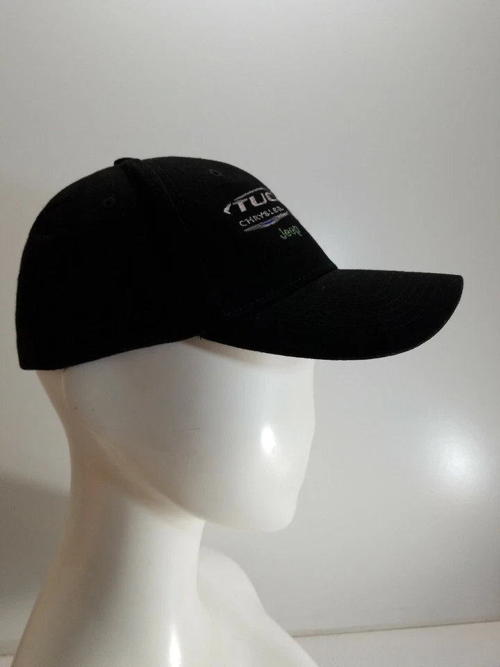 Gorra de béisbol Tucker negra Chrysler Jeep Dodge Ram-Durand MI-Ultra Fit L-XL Foto 3 de 4
