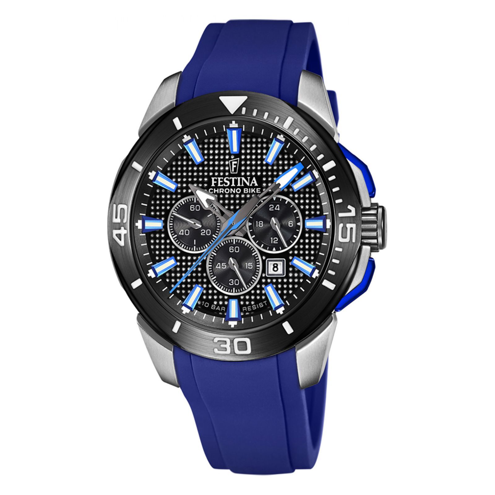 Watch Festina F20642/1 CHRONO BIKE Man 47 mm Stainless steel