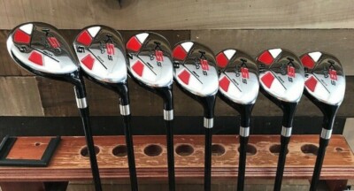 DEMO RH Senior Mens Majek Golf All Hybrid 5-SW Set Senior Flex Graphite 184-BMCY
