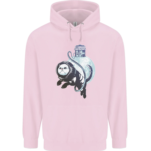 Space Astronaut Cat Funny Childrens Kids Hoodie - Picture 40 of 88