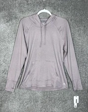 RBX Performance Pullover Hooded Top Womens Size Large Thumbholes Stretch NWT