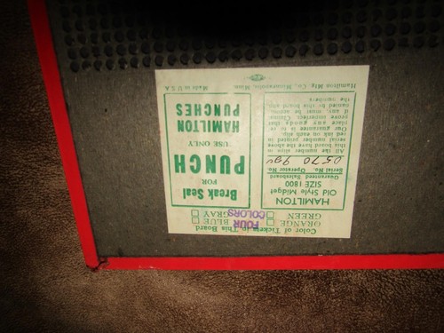 Unpunched Vintage Lu-Lu 5 Cent Punch Cigarette Board Gambling Hamilton Midget - Picture 5 of 11
