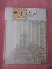 New Papertrey Ink Clear Stamp Set, Southwestern Style 3030 Cards Not Included