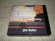 Jim Rohn CHALLENGE TO SUCCEED-Philosophy For Living (6 CD Audio Set) UNABRIDGED