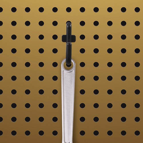 50 Pezzi Gancio Portaoggetti Piccolo Picchetto Board Ganci Esterno Pegboard Foro J - Foto 6 di 12