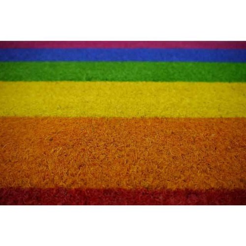 New Home Entrance Doormat Outdoor Rainbow Heavy Duty Door Mat 50cm x 80cm - Picture 3 of 4