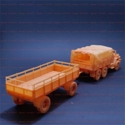 3d Printed 1/72/144 Russia Ural Truck Unpainted Model Kit - Picture 4 of 4