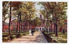 Spring Hill College MOBILE Alabama USA 1907-15 Tuck Postcard