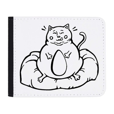 Geldbörse ''Fette Katze auf Kissen'' (WL00023748)