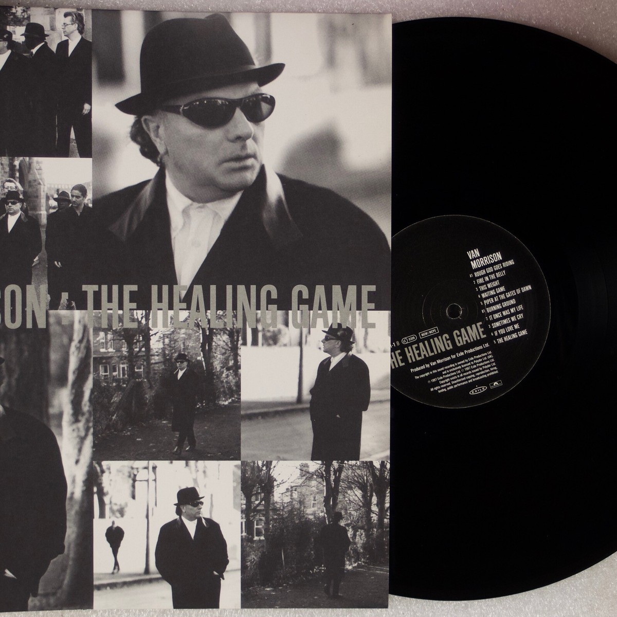 VAN MORRISON: The Healing Game UK '97 1st Press LP NM Vinyl Blues
