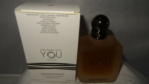 Emporio Armani Stronger With You Freeze 3.3/3.4 oz EDT Spray TSTR | eBay