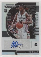 2020-21 Panini Prizm Draft Picks Prospect Silver Alpha Diallo #PA-AD Auto 1b8