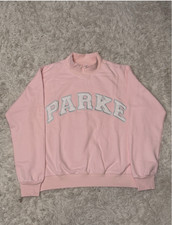 Parke Women's Varsity Mockneck Sweatshirt Sprinkle Rare Size S/M