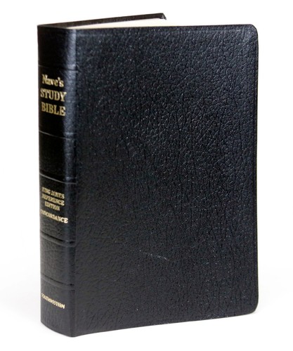 Naves Study Bible King James Reference Southwestern 1978 KJV Black ...