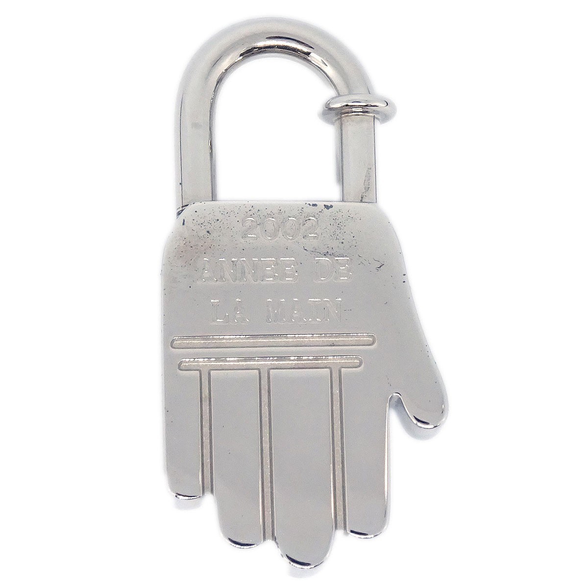 Hermes 2002 Annee Mediterranee Cadena Silver Small Good 135784