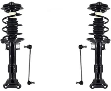 Front Struts Control Arms Tie Rods & Links For C250 12-2014 Rear Wheel Drive