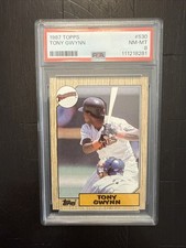 1987 Topps Tony Gwynn #530- PSA 8