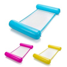 Floating Pool Lounge Water Hammock Inflatable Pool Float & Mattress Floating Bed