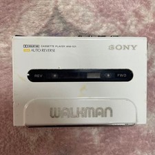 WM-501 Sony RED Walkman Cassette Player Not Tested For parts Sold JUNK