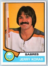 JERRY KORAB 1974-75 O-PEE-CHEE 74-75 #354 EXMINT+          88367