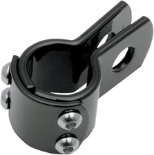 Drag Specialties Three-Piece Frame Clamp 1 1/2in. - Black #2404-0484