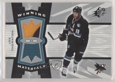 2006-07 SPx Winning Materials Spectrum 2/99 Joe Thornton #WM-TH HOF 0c6