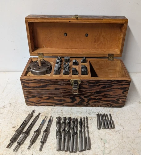 Molding Cutter Head w/ Knives, Mortising Drill Bits & Woodworking Bits