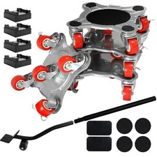   Upgrade Large  Furniture Dolly  Furniture Rollers Mover with 5 Wheels, Carbo...