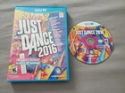 Just Dance 2016 (Nintendo Wii U, 2015) COMPLETE GCM CIB