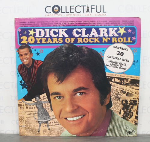 DICK CLARK - 20 YEARS OF ROCK N' ROLL - BILL HALEY, CARL PERKINS ETC 2X LP🔥