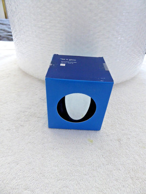 GAP Frost Scented Candle Let It Glow 7.5 oz Mirrored Holder Boxed NIB