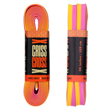 Riedell Skates - Pink/Yellow Duos - Criss Cross X Derby Laces Sold In Pairs