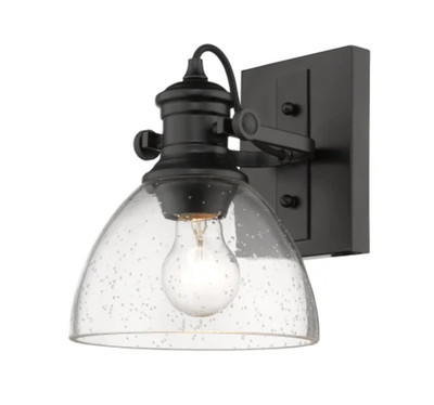 Golden Lighting Hines 8'' Wide Accent Light Ceiling Fixture Matte Black / (4)