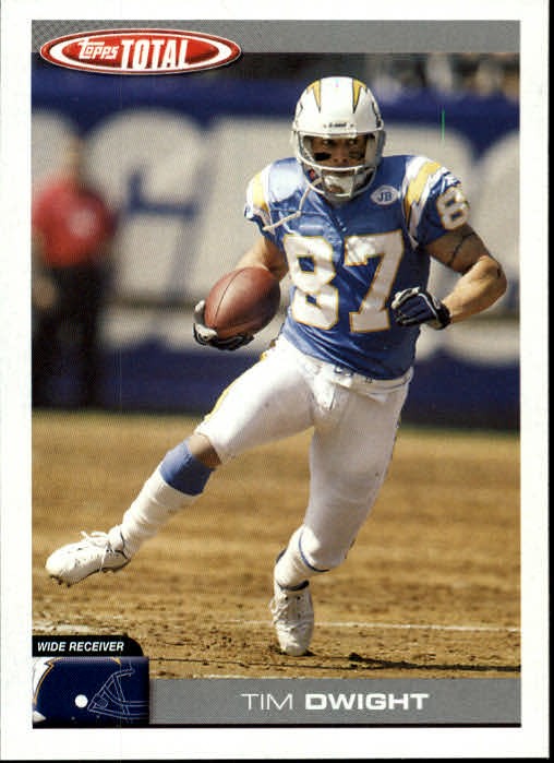 2004 Topps Total #99 Tim Dwight - FB