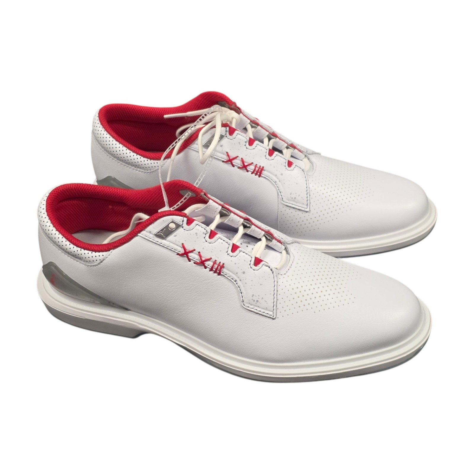 Spikeless Shoes White Fire Red Fq6642-101 Size 10
