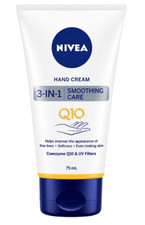 NIVEA Q10 Hand Cream 3-in-1 Smoothing Care 75ml/2.5fl Moisturizing