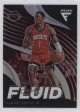 2022-23 Panini Flux Fluid Silver Prizm Jabari Smith Jr #2 11ng