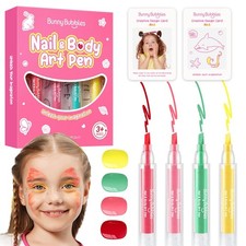 Face Painting Kit for Kids Makeup Set Toys, Washable Marker Pens Dress Up Party