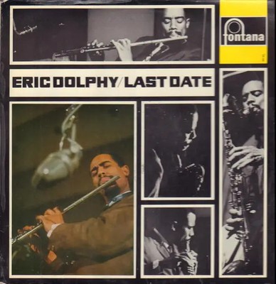 LP Eric Dolphy Last Date 1ST DUTCH PRESS, BLUE FONTANA LABELS, MONO Fontana