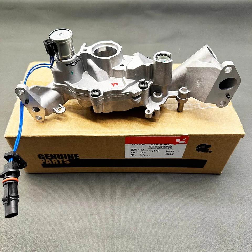 New Oil Pump & Solenoid Kit For 2011-18 Dodge Chrysler Jeep 3.6L 68252670AB Foto 3 de 4