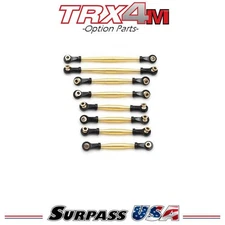 Hobby Details Traxxas 1/18 TRX-4M Steel Suspension Link Complete Set 8pcs