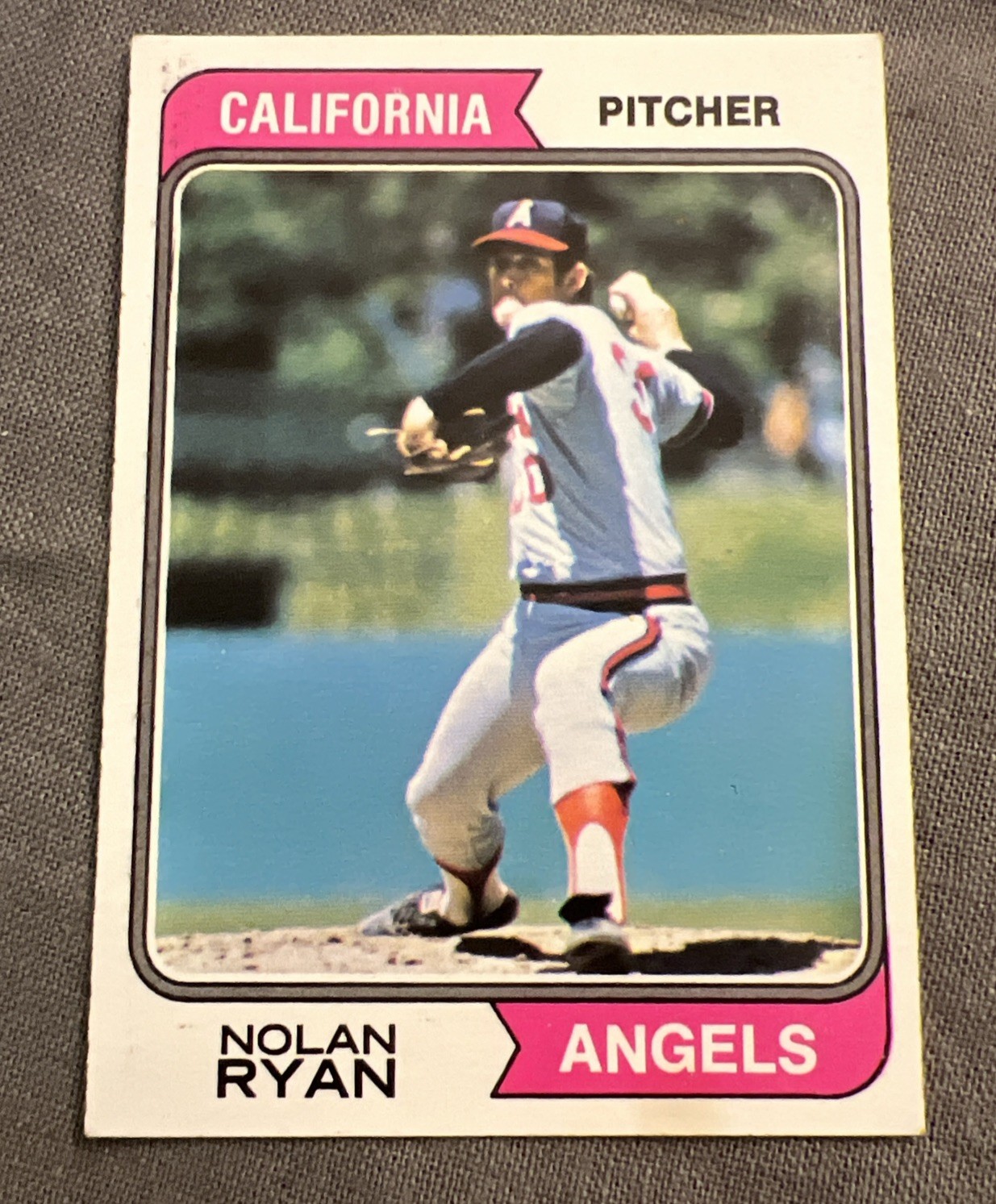 Topps 1974 Nolan Ryan California Angels MLB Baseball Base Set Card #20