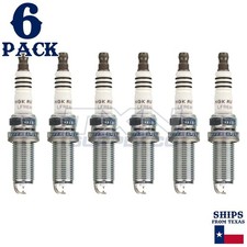 6 Pack NGK Ruthenium HX Spark Plugs 2013-2014 for Volvo XC90 L6 3.2L