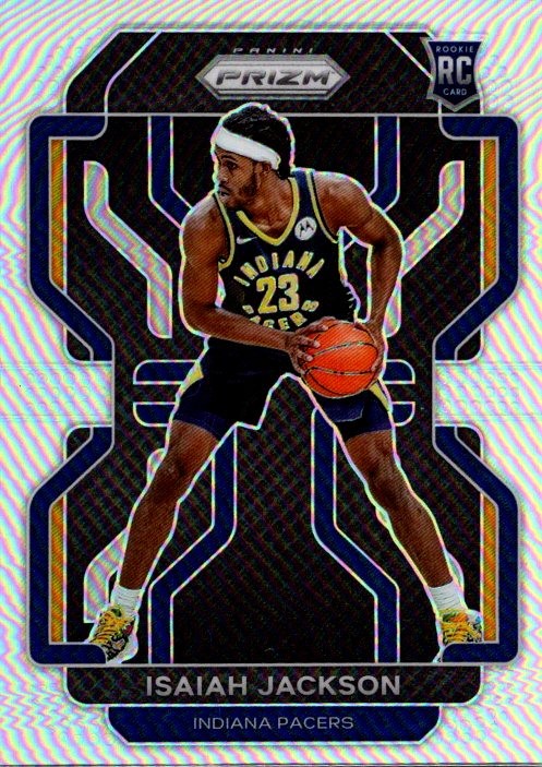 2021-22 Panini Prizm #309 Isaiah Jackson Silver