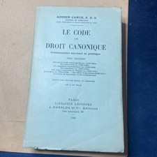 Le code de droit canonique, commentaire succinct et pratique, T3, Adrien Cance