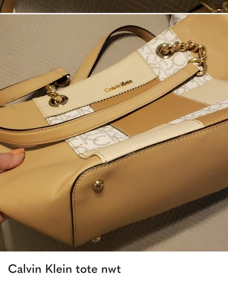 Calvin Klien 托特包钱包全新带盒 — 第 4/4 张图片