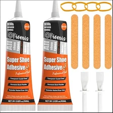 Shoe Glue Sole Repair Adhesive Waterproof Clear Shoe Repair Glue for Sneakers, B